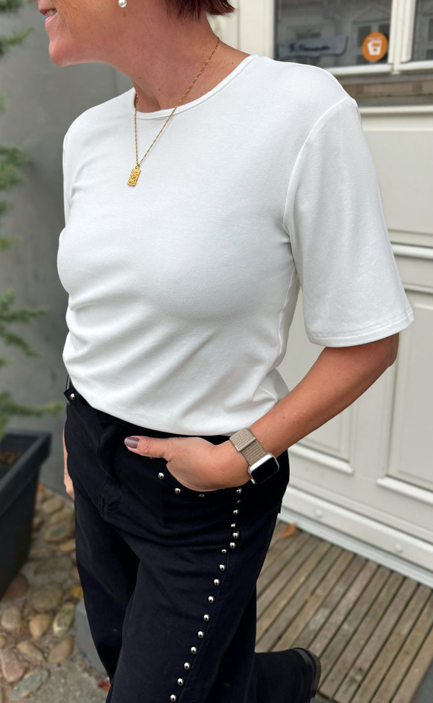 Say INA Copenhagen T-Shirt - Frida - White